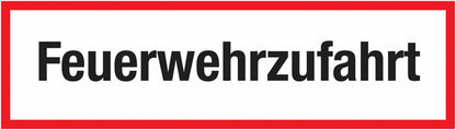 GLOBAL CARTELLO SEGNALETICO UNI - Fläche für die Feuerwehr - Adesivo Extra Resistente, Pannello in Forex, Pannello In Alluminio