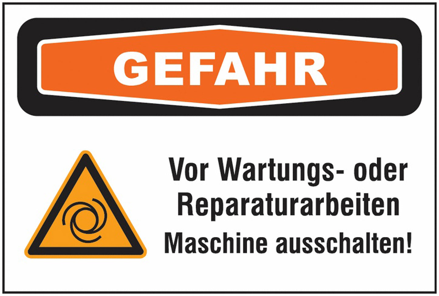 GLOBAL CARTELLO SEGNALETICO - Warnung vor automatischem Anlauf - Focusschilder zur Maschinenkennzeichnung -  Adesivo Extra Resistente, Pannello in Forex, Pannello In Alluminio