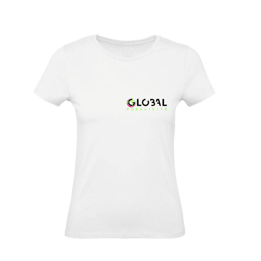 Stock 100 T-shirt Donna - Personalizzate con logo Stampa Lato cuore - Maglietta Super vestibilità Top qualità