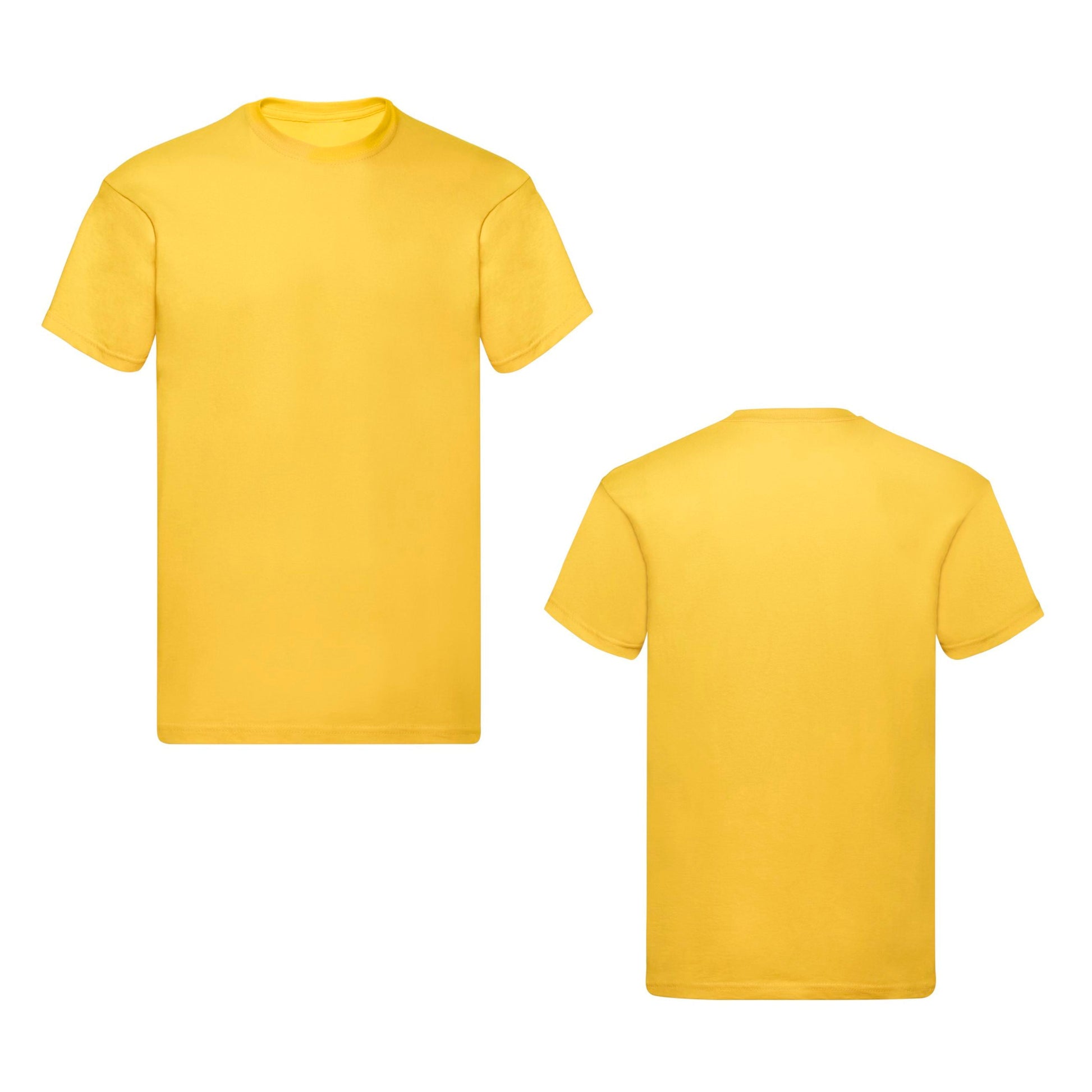 Maglietta Gialla Bambino T-Shirt Casual da Uomo a Maniche Corte con Stampa  Lettera e Girocollo T Shirt Uomo Divertenti Loose Fit Camicie Confortevole