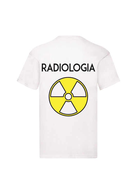 T-Shirt Uomo o Donna Cotone Basic Super vestibilità Top qualità - Operatore Radiologia - Personalizzata con Nome