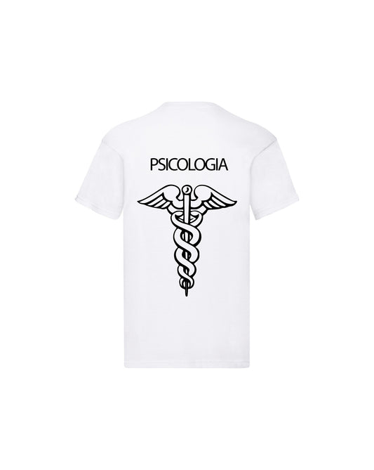 T-Shirt Uomo o Donna Cotone Basic Super vestibilità Top qualità - Operatore Psicologia - Personalizzata con Nome